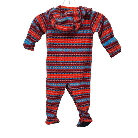 Patagonia Kids Red and Blue Patterned Jacket - Picture 9 of 16
